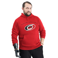 Carolina Hurricanes G-III Sports by Carl Banks Adaptive Classic Team Arc Fleece Hoodie Red