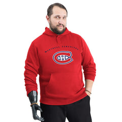 Montreal Canadiens G-III Sports by Carl Banks Adaptive Classic Team Arc Fleece Hoodie Red