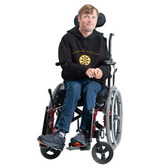 Boston Bruins G-III Sports by Carl Banks Adaptive Classic Team Arc Fleece Hoodie Black