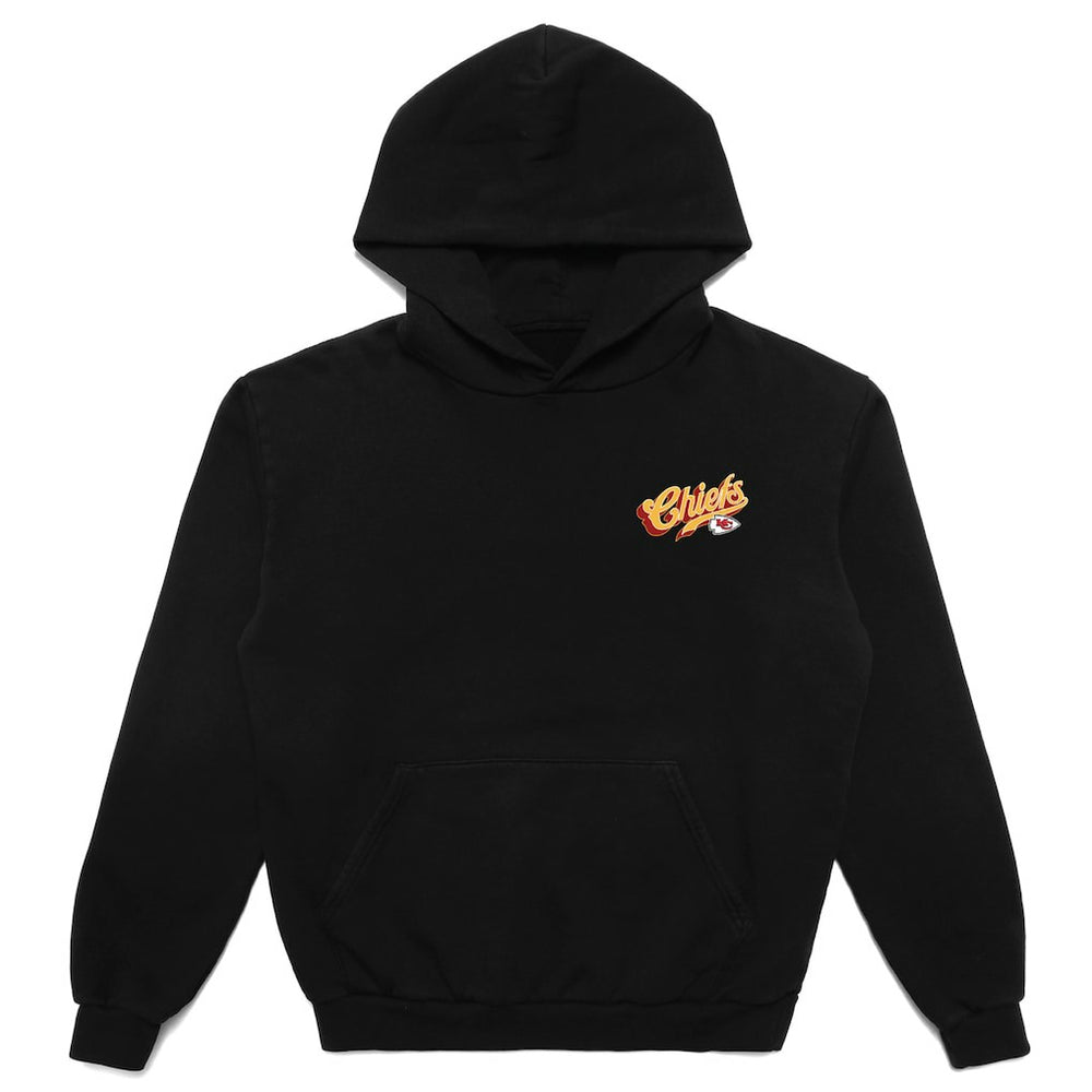 Kansas City Chiefs Born x Raised Unisex Pro Script Hoodie - Black sale