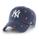 New York Yankees Women's Confetti Clean Up Adjustable Hat - Navy | 47 brand