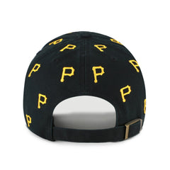 Pittsburgh Pirates Women's Confetti Clean Up Adjustable Hat - Black | 47 brand