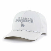 Los Angeles Dodgers Forward Vault Hitch Adjustable Hat - White | 47 brand