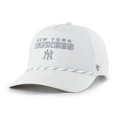 New York Yankees Forward Vault Hitch Adjustable Hat - White | 47 brand