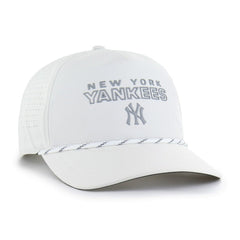 New York Yankees Forward Vault Hitch Adjustable Hat - White | 47 brand