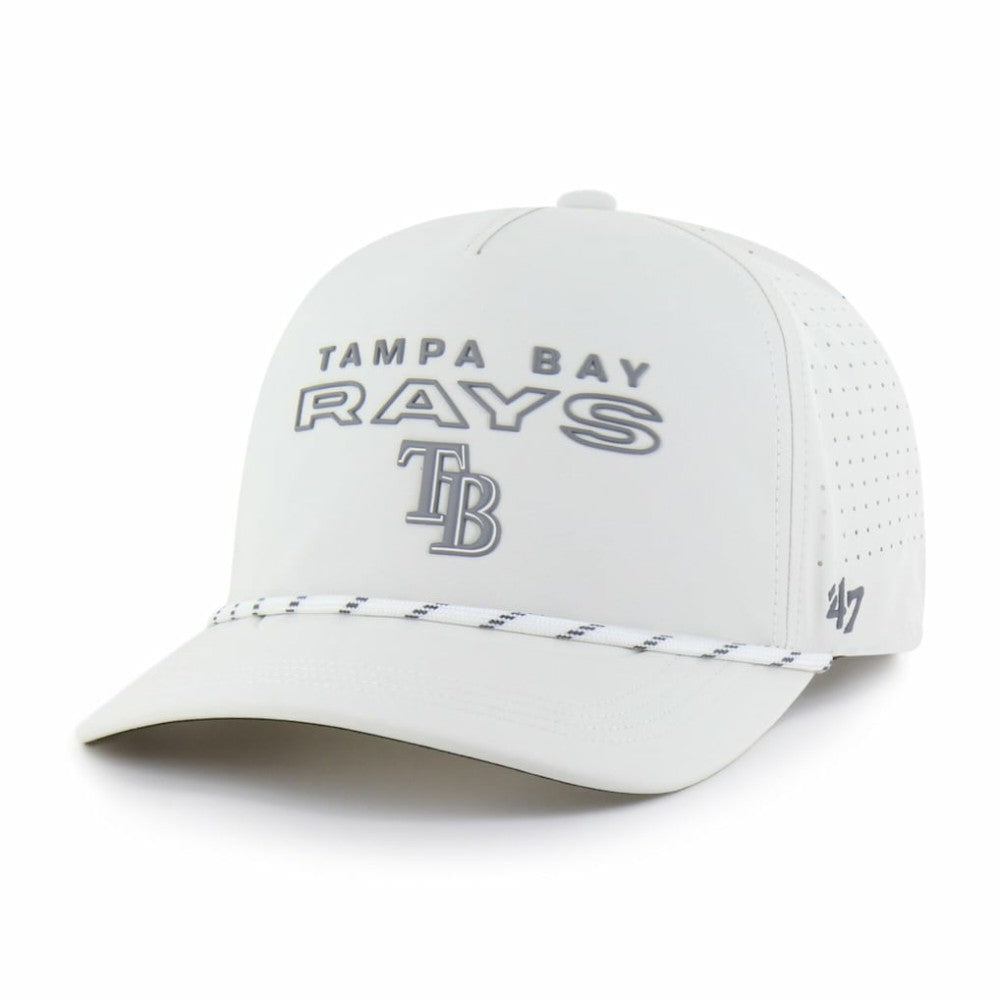 Tampa Bay Rays Forward Vault Hitch Adjustable Hat - White | 47 brand