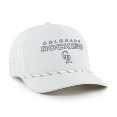 Colorado Rockies Forward Vault Hitch Adjustable Hat - White | 47 brand