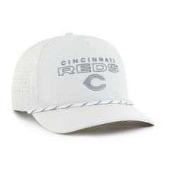 Cincinnati Reds Forward Vault Hitch Adjustable Hat - White | 47 brand