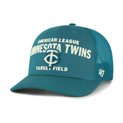 Minnesota Twins Contemporary Hitch Adjustable Trucker Hat - Teal | 47 brand