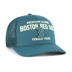 Boston Red Sox Contemporary Hitch Adjustable Trucker Hat - Teal | 47 brand