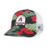 Arizona Diamondbacks Beachside Adjustable Trucker Hat - Black | 47 brand