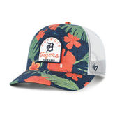 Detroit Tigers Beachside Adjustable Trucker Hat - Navy | 47 brand