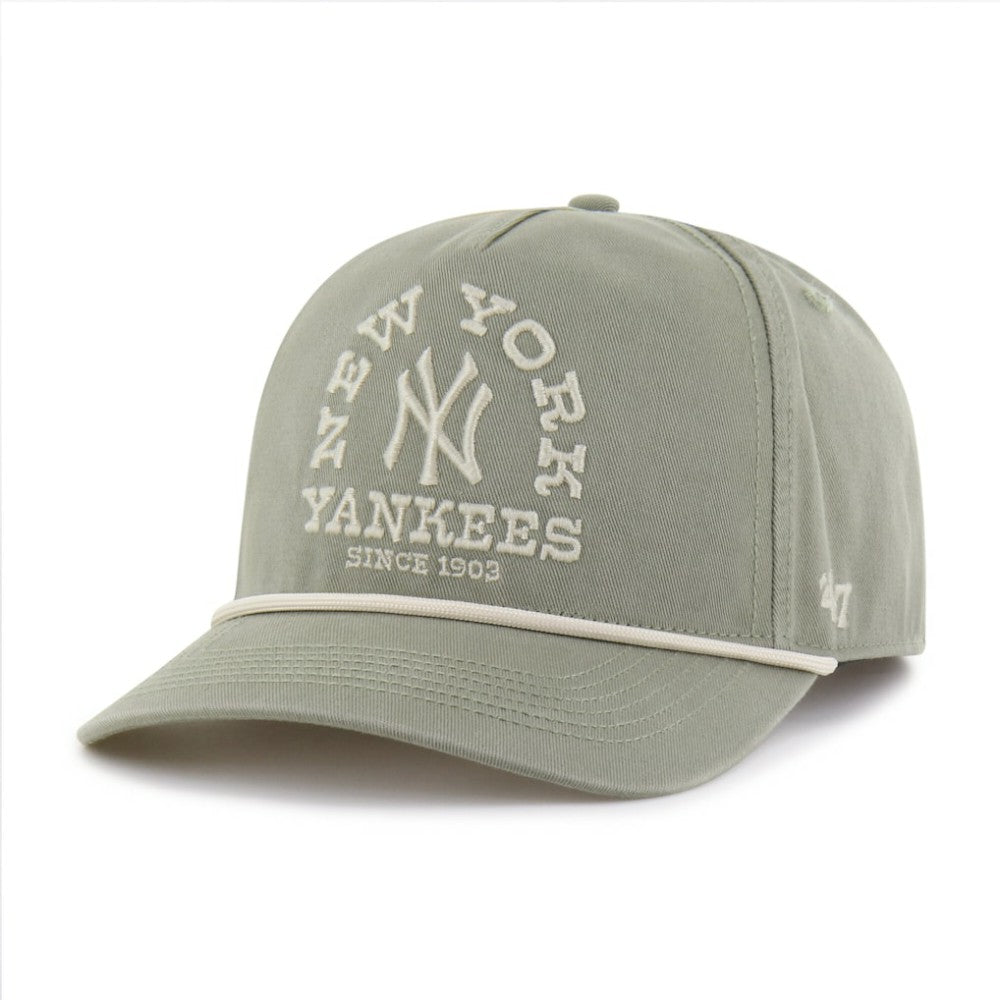 New York Yankees Canyon Ranchero Hitch Adjustable Hat - Olive | 47 brand