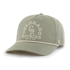 Colorado Rockies Canyon Ranchero Hitch Adjustable Hat - Olive | 47 brand