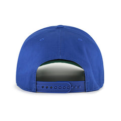 Atlanta Braves Cooperstown Break Wood Suede Hitch Adjustable Hat - Royal/Brown | 47 brand