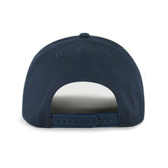 Houston Astros Cooperstown Break Wood Suede Hitch Adjustable Hat - Navy/Brown | 47 brand