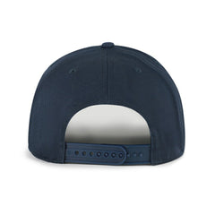 Detroit Tigers Cooperstown Break Wood Suede Hitch Adjustable Hat - Navy/Brown | 47 brand