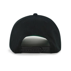 Tampa Bay Rays Cooperstown Break Wood Suede Hitch Adjustable Hat - Black/Brown | 47 brand