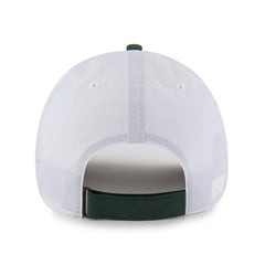 Athletics Vista Mini Clean Up brrr° Adjustable Hat - White/Green | 47 brand
