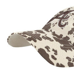 Atlanta Braves Women's Bessie Clean Up Adjustable Hat - Natural | 47 brand