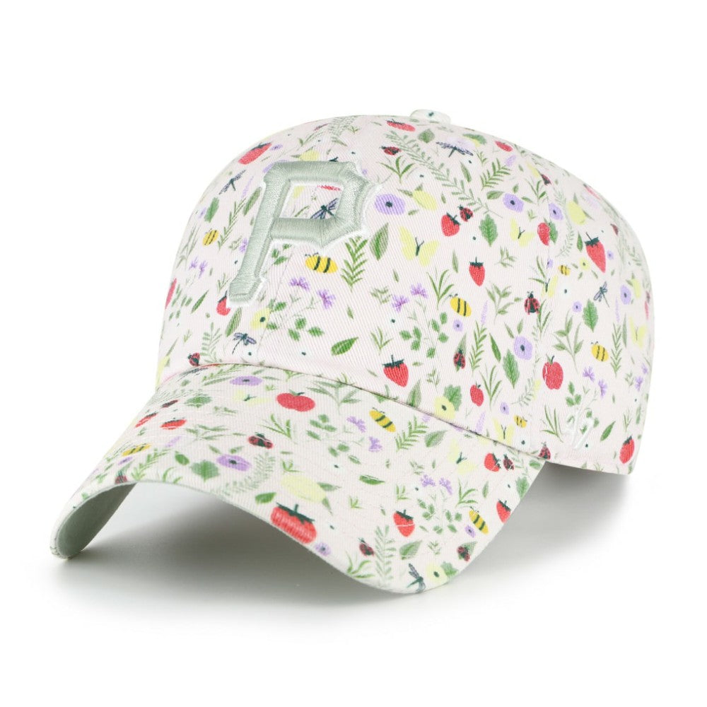 Pittsburgh Pirates Women's Posey Clean Up Adjustable Hat - Light Pink | 47 brand