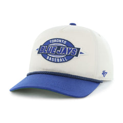 Toronto Blue Jays Youth Frame Out Hitch Adjustable Hat - Natural/Royal | 47 brand