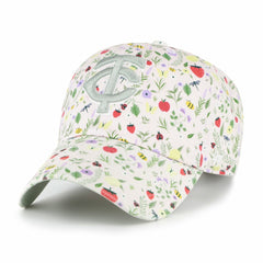 Minnesota Twins Girls Youth Posey Clean Up Adjustable Hat - Light Pink | 47 brand