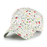 Colorado Rockies Girls Youth Posey Clean Up Adjustable Hat - Light Pink | 47 brand