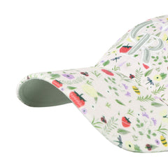 Colorado Rockies Girls Youth Posey Clean Up Adjustable Hat - Light Pink | 47 brand