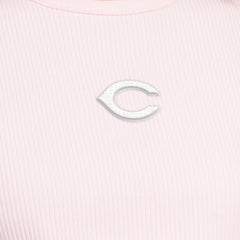 Cincinnati Reds Starter Women's Pastels Ribbed Tank Top - Light Pink