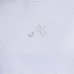 Atlanta Braves Starter Women's Pastels Ribbed Tank Top - Light Blue