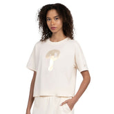 Philadelphia Phillies Starter Women's Pastels Boxy Cropped T-Shirt - Cream