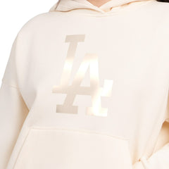 Los Angeles Dodgers Starter Women's Pastel Relaxed Hoodie - Cream