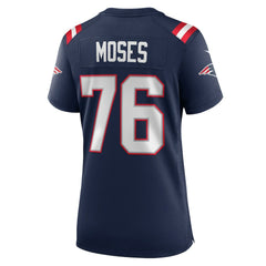 Morgan Moses New England Patriots Women's Team Game Jersey - Navy | Nike discount