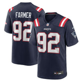 Joshua Farmer New England Patriots Team Game Jersey - Navy | Nike outlet