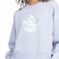 Toronto Maple Leafs Starter Women's Boxy Cropped Sweatshirt Blue