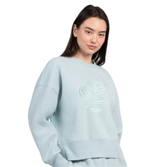 Columbus Blue Jackets Starter Women's Boxy Cropped Sweatshirt Green
