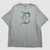 Detroit Tigers Genuine Merchandise 2000s T-Shirt - Gray Vintage