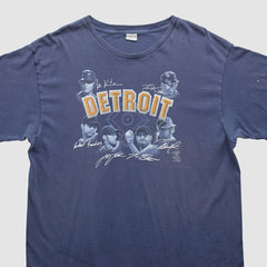 Detroit Tigers 2000s T-Shirt - Blue Vintage