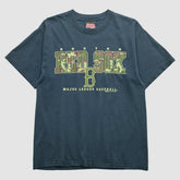 Boston Red Sox Stitches 2005 T-Shirt - Navy Vintage