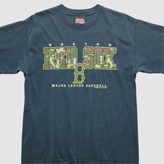 Boston Red Sox Stitches 2005 T-Shirt - Navy Vintage