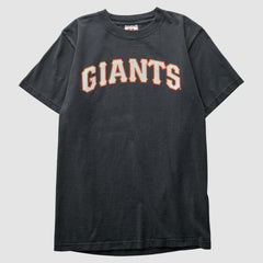 San Francisco Giants Majestic 2000s T-Shirt - Black Vintage