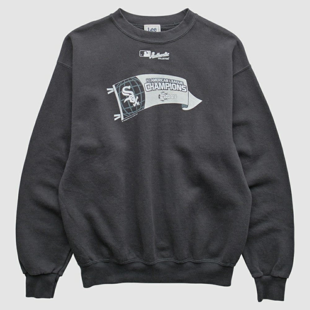 Chicago White Sox Lee Apparel 2005 Pullover Sweatshirt - Black Vintage