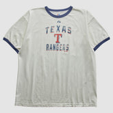 Texas Rangers Majestic 2010 T-Shirt - White Vintage