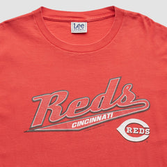 Cincinnati Reds Lee Apparel 2000s T-Shirt - Red Vintage