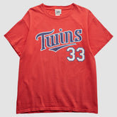 Minnesota Twins Lee Apparel 2000s T-Shirt - Red Vintage