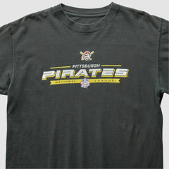 Pittsburgh Pirates 2000s T-Shirt - Black Vintage