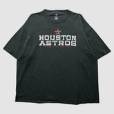 Houston Astros 2000s T-Shirt - Black Vintage