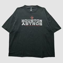 Houston Astros 2000s T-Shirt - Black Vintage