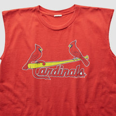 St. Louis Cardinals VF Imagewear 2006 Tank - Red Vintage